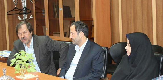 دیدار مدیریت امور پردیس های استان وسرپرست پردیس شهید هاشمی نژاد با مدیرکل سازمان نوسازی استان