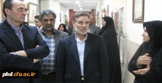 بازدید دکتر مهر محمدی سرپرست دانشگاه فرهنگیان از پردیس شهید هاشمی نژاد
