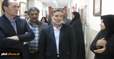 بازدید دکتر مهر محمدی سرپرست دانشگاه فرهنگیان از پردیس شهید هاشمی نژاد
