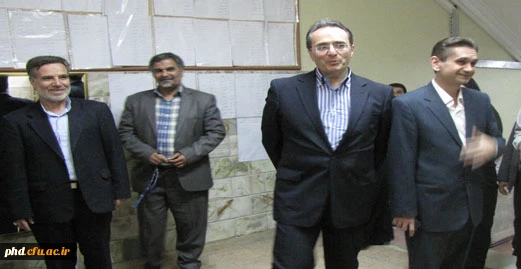 بازدید دکتر مهر محمدی سرپرست دانشگاه فرهنگیان از پردیس شهید هاشمی نژاد