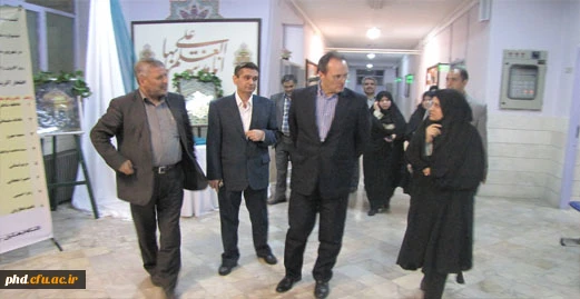 بازدید دکتر مهر محمدی سرپرست دانشگاه فرهنگیان از پردیس شهید هاشمی نژاد