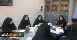 جلسه شورای پژوهشی پردیس