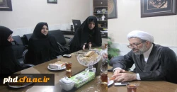 حضورحجت الاسلام و المسلمین دکتر صادق زاده، سرپرست معاونت فرهنگی دانشگاه فرهنگیان در پردیس شهید هاشمی نژاد