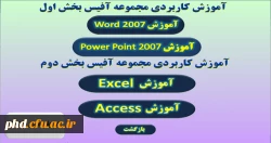 برای تهیه مجموعه  DVD  های آموزشی با آموزش پردیس شهید هاشمی نژاد 8784321 تماس حاصل نمائید.