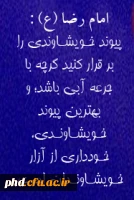 پیوند خـویشـاوندى را بر قرار کنید گرچه با جرعه آبى باشد؛ و بهترین پیوند خـویشـاونـدى، خـوددارى از آزار خـویشـاونـدان است.