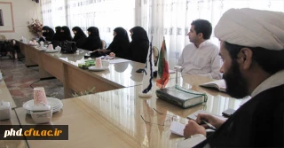 دیدار حجت الاسلام  جودکی اراکی ، مسئول نهاد مقام معظم رهبری در دانشگاه فرهنگیان استان خراسان رضوی  با اساتید پردیس شهید هاشمی نژاد