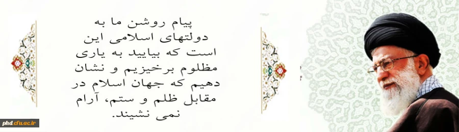 جهان اسلام با کنار گذاشتن اختلافات، از همه توان خود برای تأمین نیازهای مردم غزه استفاده کند