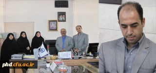 برگزاری مراسم معارفه وتودیع معاون اداری مالی پردیس شهید هاشمی نژاد