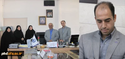 برگزاری مراسم معارفه وتودیع معاون اداری مالی پردیس شهید هاشمی نژاد