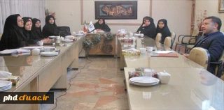 "برگزاری نشست هم اندیشی  دکتر حسینی ، با نمایندگان تشکل ها ی دانشجویی