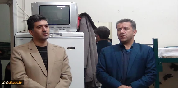 بازدید دکتر حسینی از مرکز آموزشی شهید کامیاب