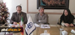 دکتر کیانی معاونت نظارت وارزبابی دانشگاه فرهنگیان در شورای اداری کارکنان پردیس شهید هاشمی نژاد مشهد