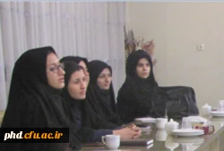 عضویت دانشجو معلم  ،معمریانی درشورای مشورتی صنفی و رفاهی خواهران دانشگاه فرهنگیان