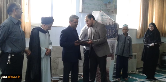 تجلیل مقام جانبازان وابثارگران در روز جانباز