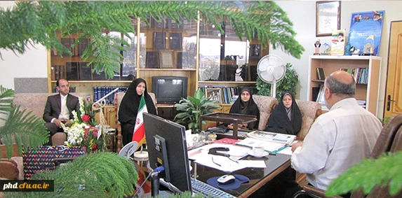 دیدار سرپرست پردیس شهید هاشمی نژاد با فرماندارمشهد