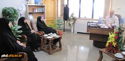 دیدار سرپرست پردیس شهید هاشمی نژاد با فرماندارمشهد