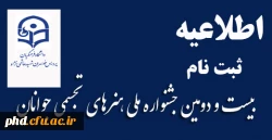 بیست و دومین جشنواره ملی هنرهای تجسمی جوانان