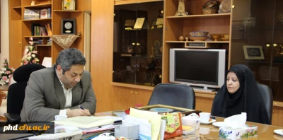 دیدار سرپرست پردیس شهید هاشمی نژاد با مدیرکل آموزش فنی وحرفه ای خراسان رضوی