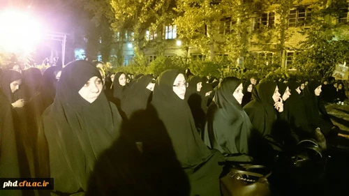 برگزاری  مراسم شبی با شهدا  در مرکز آموزشی شهید کامیاب