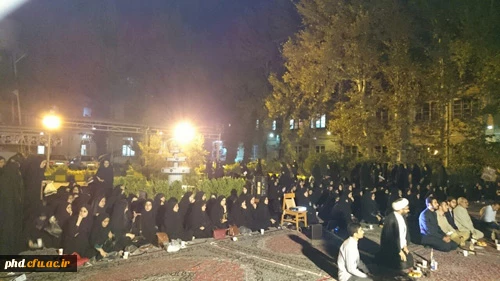 برگزاری  مراسم شبی با شهدا  در مرکز آموزشی شهید کامیاب