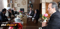 بازدید دکتر مهر محمدی سرپرست دانشگاه فرهنگیان از پردیس شهید هاشمی نژاد