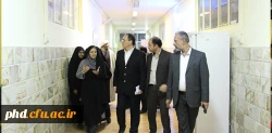 بازدید دکتر مهر محمدی سرپرست دانشگاه فرهنگیان از پردیس شهید هاشمی نژاد