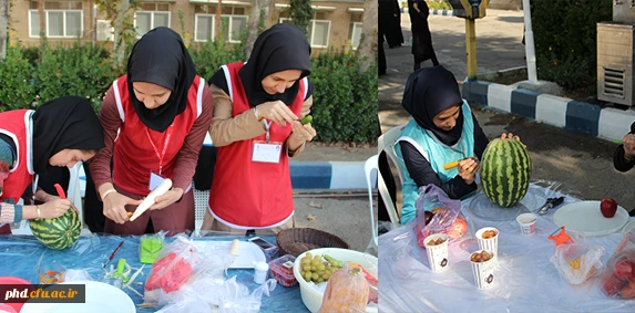 مراسم دانشجو ، نشاط وسبلامتی به روایت تصویر