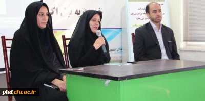 سرپرست پردیس شهیدهاشمی نژاددر جلسه توجیهی ویژه دانشجویان ورودی94 :آزمون جامع جهت مشخص نمودن شایستگی معلمی است.