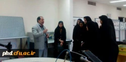 بازدیدمسئولین پردیس شهید هاشمی نژاد ونمایندگان تشکل های دانشجویی پردیس به مناسبت هفته مشاغل از مرکز فنی و حرفه ای مهارت های پیشرفته ارم