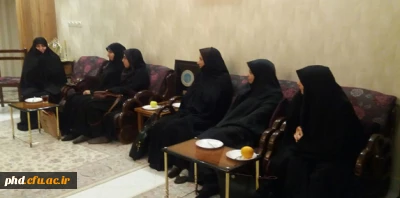 دیدارمسئولین و دانشجو معلمان بسیجی باهمسر شهید ولی ا... چراغچی