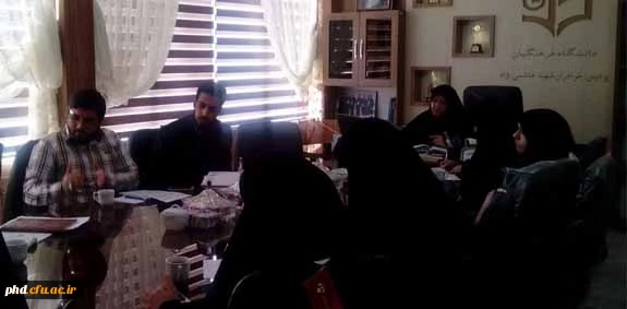 جلسه ی تعیین ظرفیت نهایی تعداد دانشجو معلمان  اعزامی به راهیان نور برگزار شد.