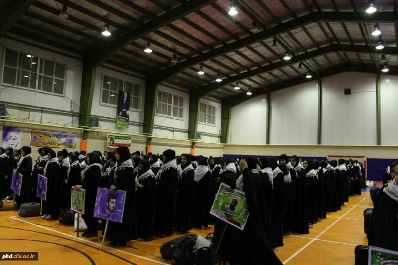 اعزام دانشجو معلمان پردیس شهید هاشمی نژاد  به سفر راهیان نور
