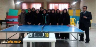 برگزاری داوری درجه تنیس روی میز در پردیس شهید هاشمی نژاد