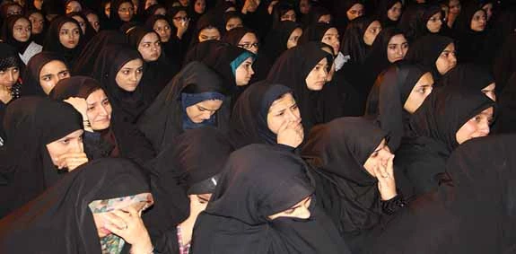 مراسم وداع با شهدا