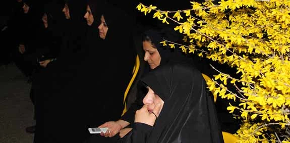 مراسم وداع با شهدا