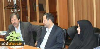 دیدار مدیریت امور پردیس های استان وسرپرست پردیس شهید هاشمی نژاد با مدیرکل سازمان نوسازی استان