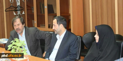 دیدار مدیریت امور پردیس های استان وسرپرست پردیس شهید هاشمی نژاد با مدیرکل سازمان نوسازی استان