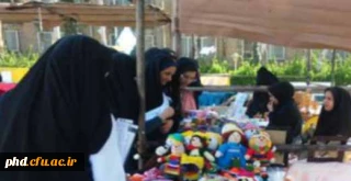 برگزاری نمایشگاه نوروزی در پردیس شهید هاشمی نژاد (25 / 12 / 94)