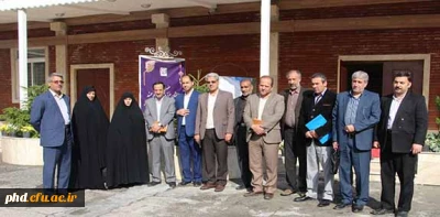 بازدید مشاور عالی  معاونت توسعه ومدیریت منابع دانشگاه فرهنگیان وهیئت همراه از پردیس شهید هاشمی نژاد