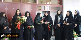 حضور ریاست ومعاونین پردیس در جمع  اساتید  ودانشجو معلمان در کلاس های آموزشی