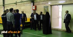 بازدیددکتر قدمی معاون دانشجویی دانشگاه فرهنگیان