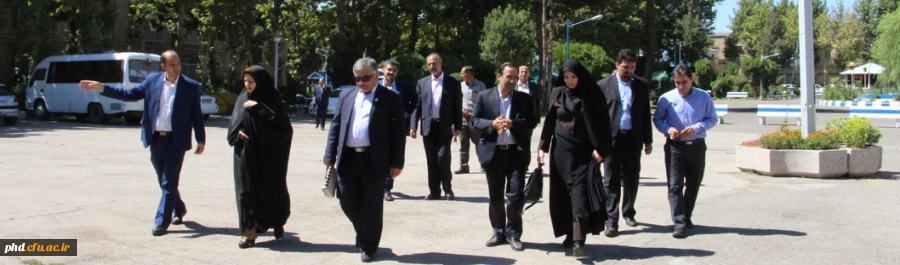 بازدیددکتر قنبری معاون دانشجویی دانشگاه فرهنگیان