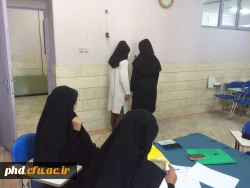 گزارش تصویری از روند مصاحبه  از دانشجومعلمان دختر متقاضی تحصیل در دانشگاه فرهنگیان