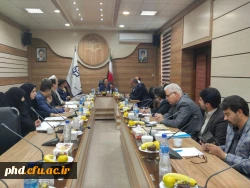 برگزاری جلسه شورای استانی دانشگاه فرهنگیان استان در پردیس شهیدهاشمی نژاد