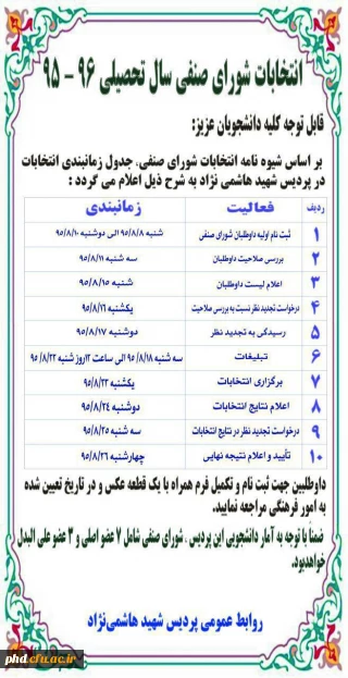 انتخابات شورای صنفی