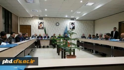 جلسه شبکه جامع علمی دانشگاههای استان با حضور استاندار  و روسای  دانشگاههای استان