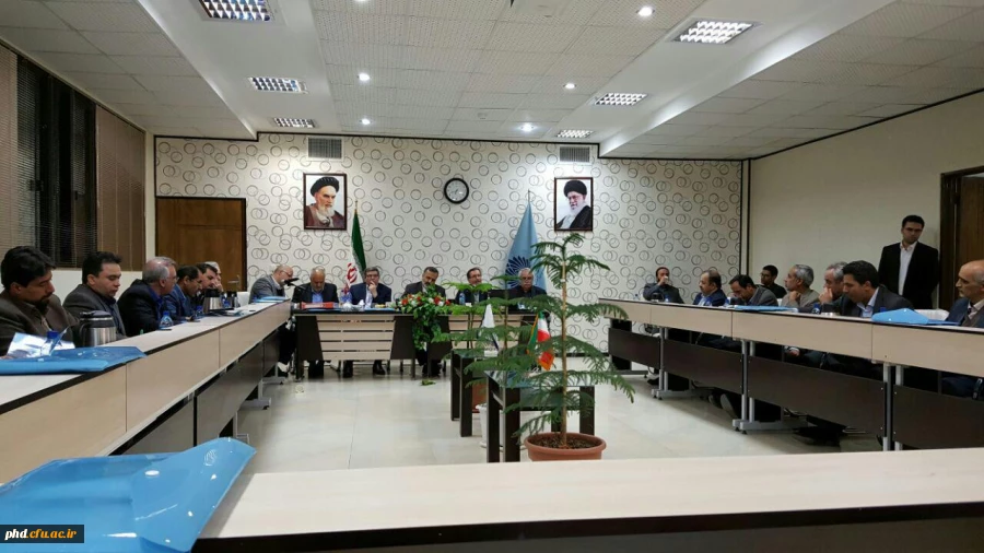 جلسه شبکه جامع علمی دانشگاههای استان با حضور استاندار  و روسای  دانشگاههای استان