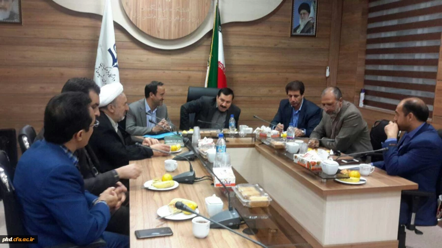 جلسه شورای مالی استان خراسان رضوی با حضور دکتر خاکی