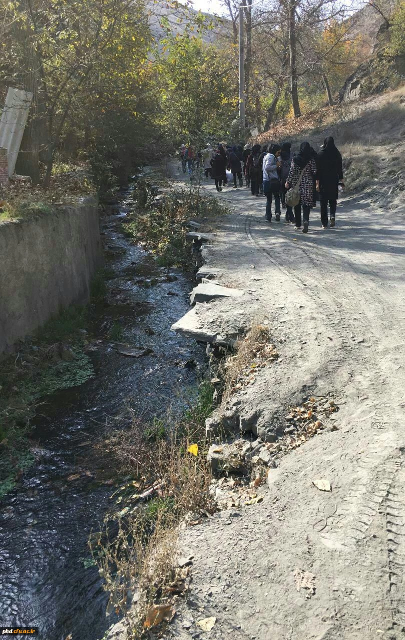 اردوی یک روزه به مقصد روستای کنگ