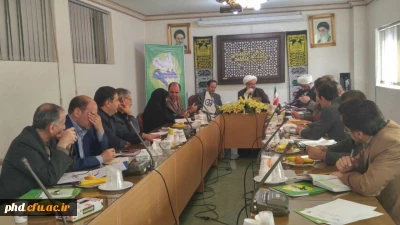 نشست هماهنگی برگزاری  جشنواره ملی قرآن و عترت با حضور دکتر صادق زاده در پردیس  شهید بهشتی مشهد